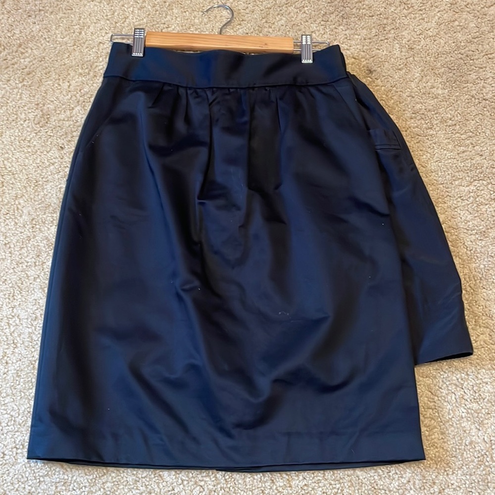 Two black skirts, high waisted fit